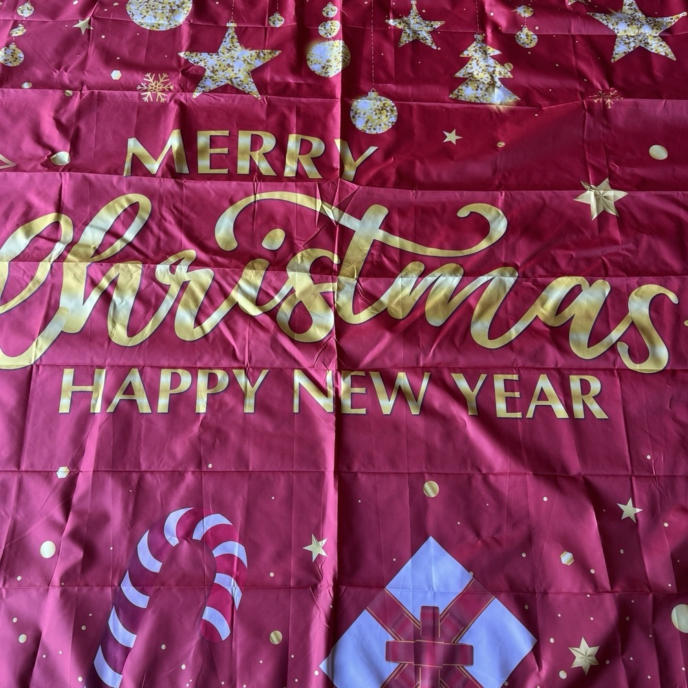 NEW Very Large Christmas & New Years Banner - 153" X 70"